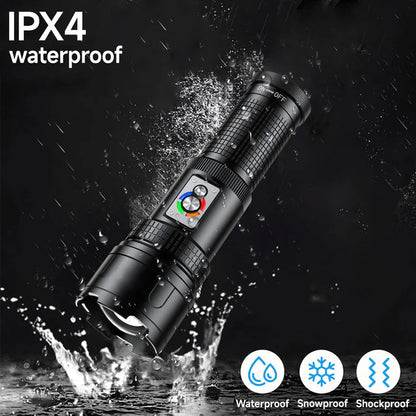 UltraBeam Rechargeable Tactical Camping Flashlight