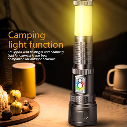 UltraBeam Rechargeable Tactical Camping Flashlight