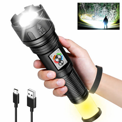 UltraBeam Rechargeable Tactical Camping Flashlight