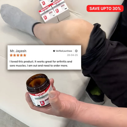 Japanese Instant Pain Relief Soothing Massage Gel - (Buy 1 Get 1 Free)