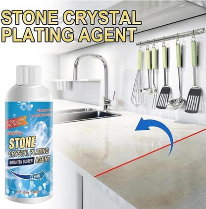 Stone Crystal Plating Agent Liquid For Marble, Granite & Stone (Pack Of 2)