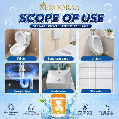 Bubble Oxygen foaming Toilet Cleaning Buy 1 Get 1 free