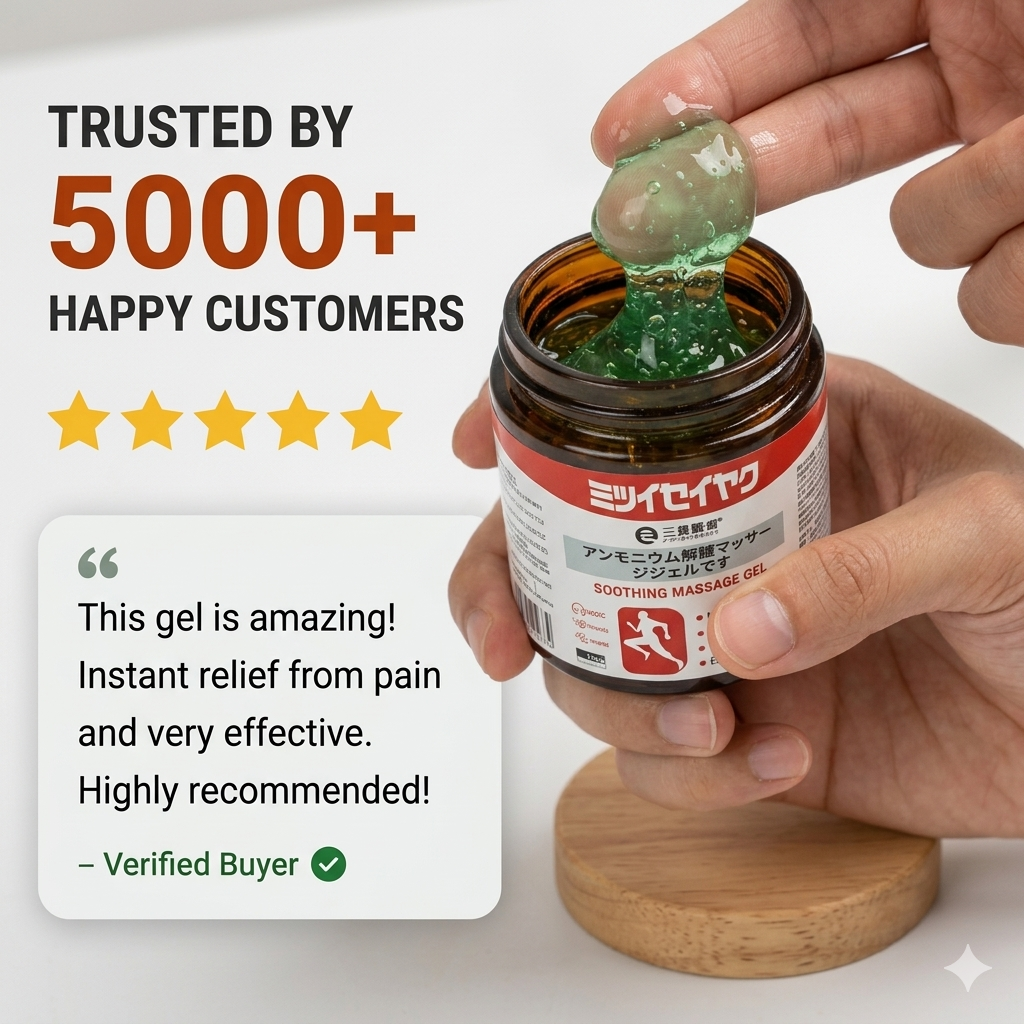 JointEase™ Japanese Instant Pain Relief Soothing Massage Gel - (Buy 1 Get 1 Free)